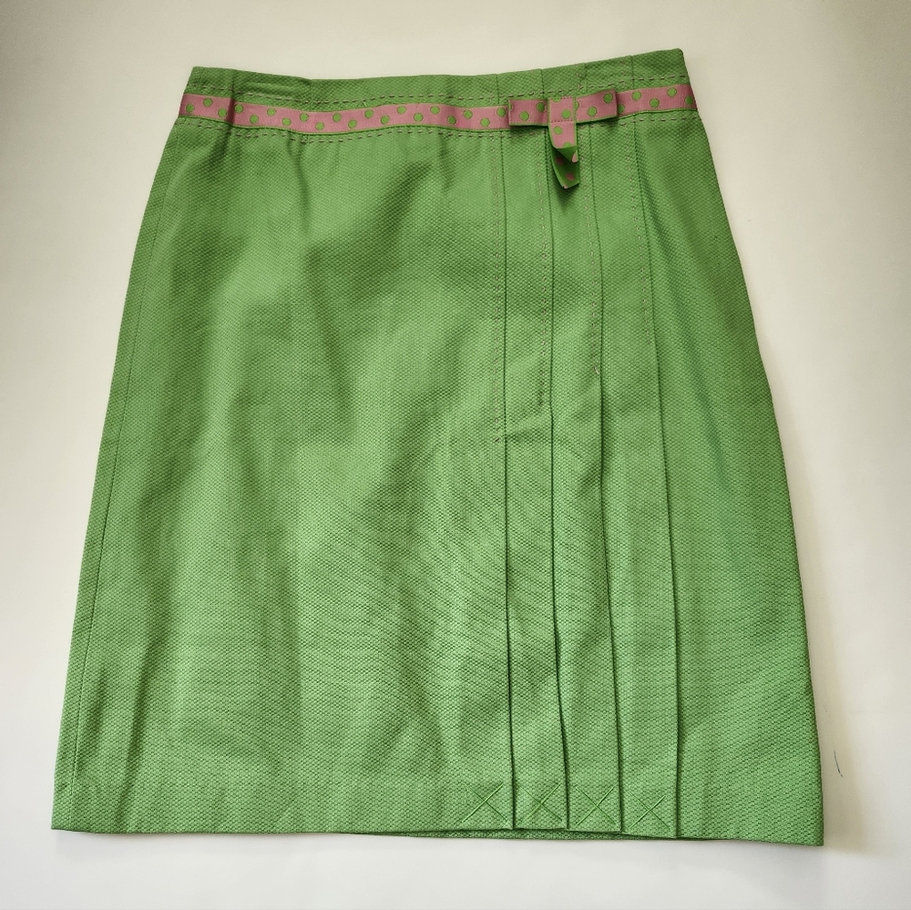 Willi Smith Kelly Green SKIRT NEW!
